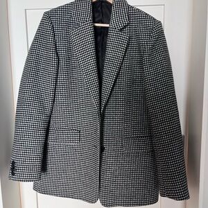 & Other Stories Houndstooth Blazer Sz 6